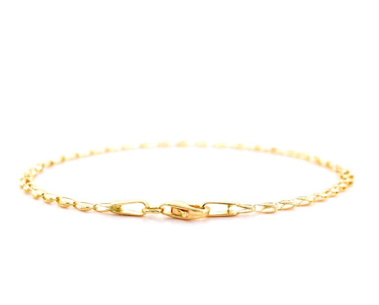 Pulsera Loyalty Oro Amarillo 18k Largo: 18 cm; 1.5 g